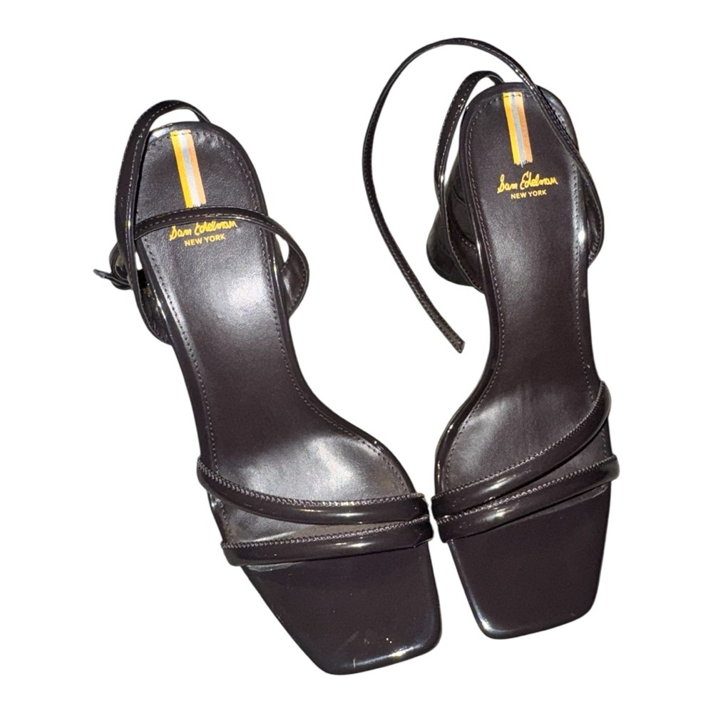 ✨Sam Edelman Women’s Kia Heeled Sandals – Slate Purple –Size 10.5 US / 41.5 EU 👡 - Picture 6 of 8